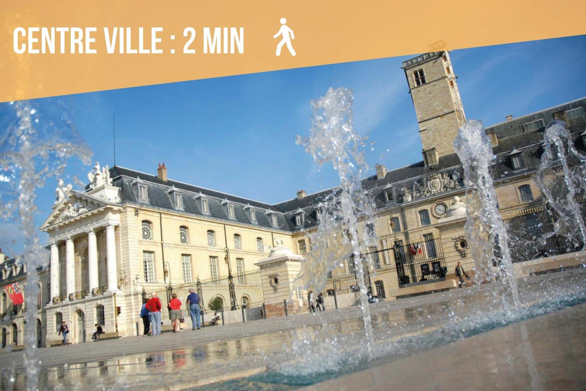 Le Millotet - Agreable Studio A 2 Mn Dijon Gare Exteriér fotografie