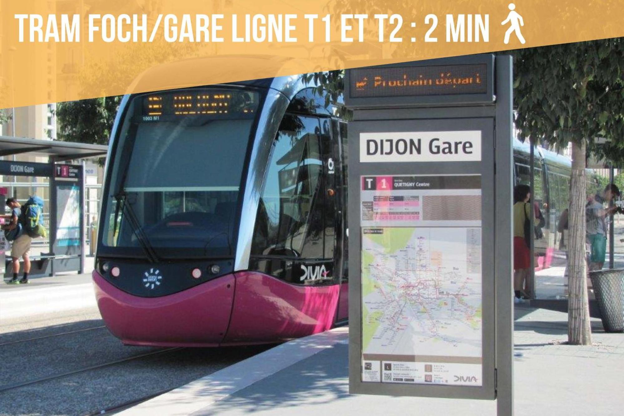 Le Millotet - Agreable Studio A 2 Mn Dijon Gare Exteriér fotografie
